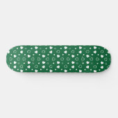 Skateboard Coeurs stylisés motif 6 (Horz)