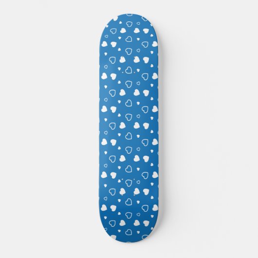 Skateboard Coeurs stylisés motif 7 (Recto)