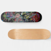 Skateboard Collage chevauchement Roses multiples conceptions  (Horz)