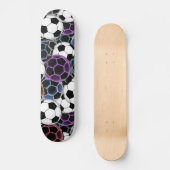 Skateboard Collage de ballon de football (Recto)