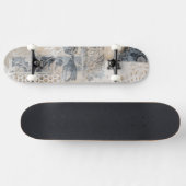Skateboard Collage de dentelle I (Horz)
