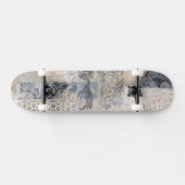 Skateboard Collage de dentelle I (Horz)