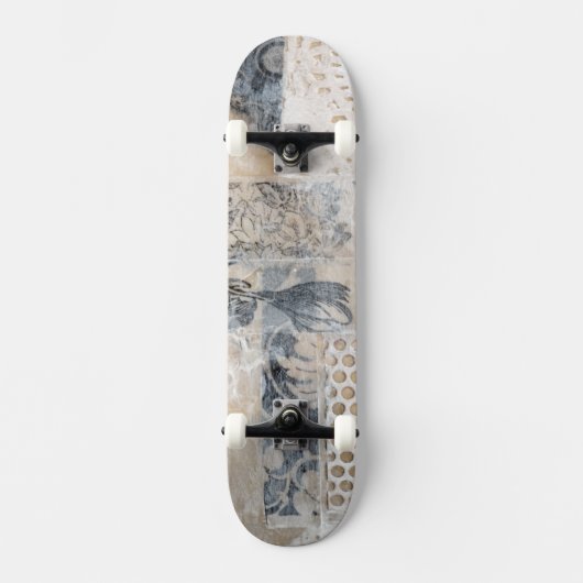 Skateboard Collage de dentelle I (Recto)