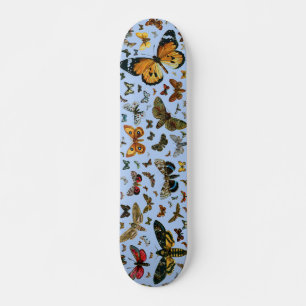 Skateboard Collage des papillons de nuit et des papillons de