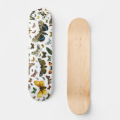 Skateboard Collage des papillons de nuit et des papillons de  (Recto)