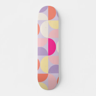 Skateboard Collage Motif moderne du milieu du siècle