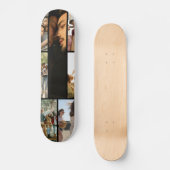 Skateboard Collage Photo Personnalisé Moderne 7  (Recto)