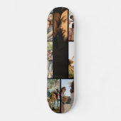 Skateboard Collage Photo Personnalisé Moderne 7  (Recto)