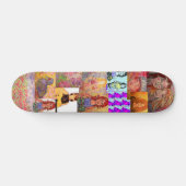 Skateboard collage pop art (musique et portraits) (Horz)