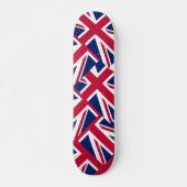 Skateboard Collage Union Jack (Devant)