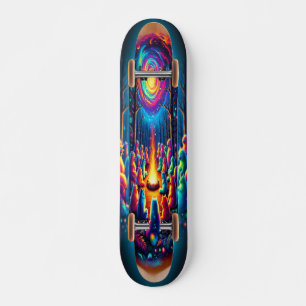 Skateboard Collecte de feux de camp magiques