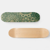 Skateboard Collection Mandala Gold Green (Horz)