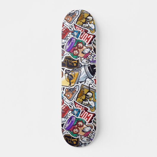 Skateboard College Dynamic Art Urban Graffiti motif (Devant)