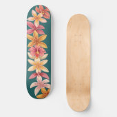Skateboard Collier hawaïen (Recto)