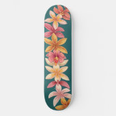 Skateboard Collier hawaïen (Recto)