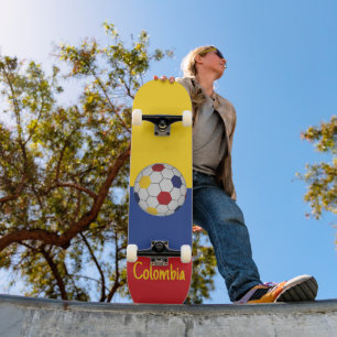 Skateboard Colombie Football