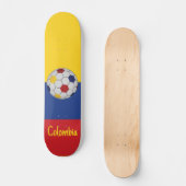 Skateboard Colombie Football (Recto)
