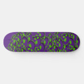 Skateboard Colonne De Graffiti De Crânes (Horz)