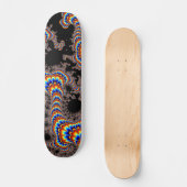 Skateboard Color Run - Fractal Art (Recto)