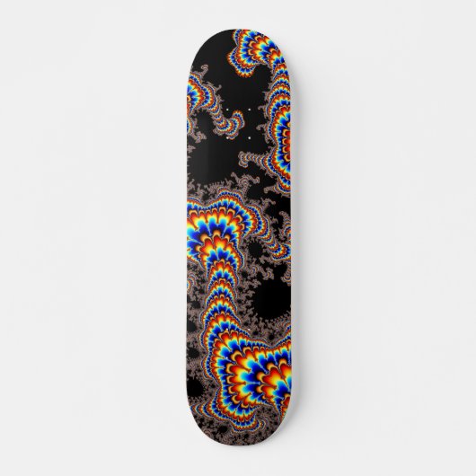 Skateboard Color Run - Fractal Art (Devant)