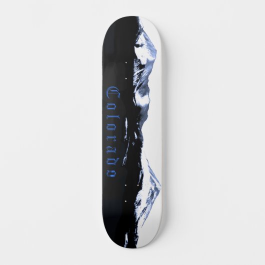 Skateboard Colorado Mountain Deck II (Recto)
