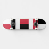 Skateboard Colorblock - RWB (Horz)