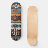 Skateboard Coloré Native American Style Tribal Skate Deck (Recto)