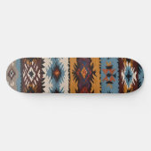 Skateboard Coloré Native American Style Tribal Skate Deck (Horz)