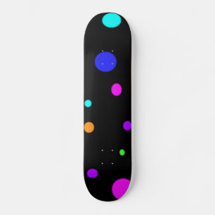 Skateboard Colored Orbs-skateboard