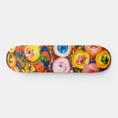 Skateboard Colorful Button Jewels (Horz)