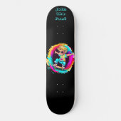 SKATEBOARD COLORFUL SKATER FUN! (Recto)