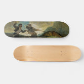 Skateboard Combat avec des triques par Francisco Goya c 1820 (Horz)
