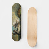 Skateboard Combat avec des triques par Francisco Goya c 1820 (Recto)