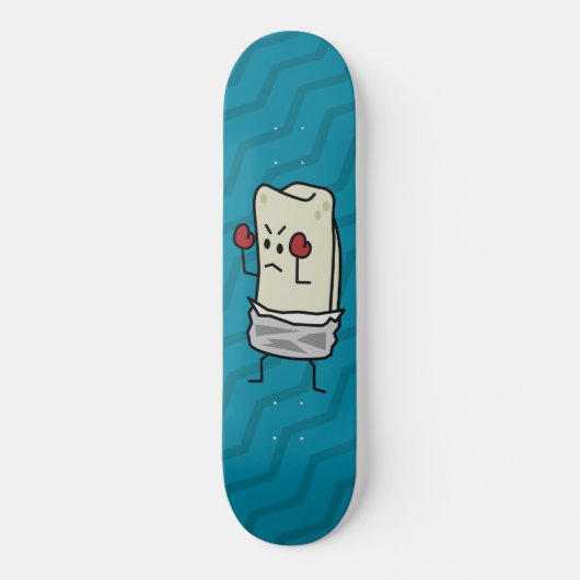 Skateboard Combattant de burrito (Recto)