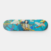 Skateboard Combattant de zombi (Horz)