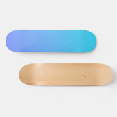 Skateboard Combinaison de couleurs bleu deux tons (Horz)