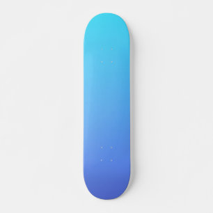 Skateboard Combinaison de couleurs bleu deux tons