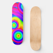 Skateboard Comète abstraite (Recto)