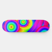 Skateboard Comète abstraite (Horz)