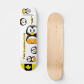 Skateboard Commission canadienne des pingouins (Recto)