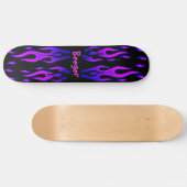 Skateboard (comp) - Blauwe en Paarse vliezen (Horizontaal)