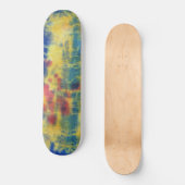 Skateboard Composition #5 en colorant de cravate par Michael (Recto)