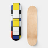 Skateboard Composition A de Piet Mondrian - Art Moderne Abstr (Recto)