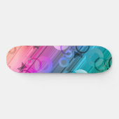 Skateboard Composition Abstraite (Horz)