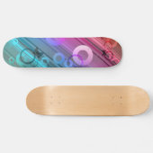 Skateboard Composition Abstraite (Horz)