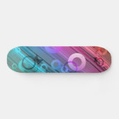 Skateboard Composition Abstraite (Horz)