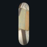 Skateboard Composition Abstraite avec des couleurs bouchées<br><div class="desc">Les couleurs muettes de cette composition de Norman Wyatt rappellent les oeuvres abstraites de Piet Mondrian. Tandis que les peintures utilisées sont adoucies,  leurs couleurs ensemble parlent fort et attirent l'attention sur la pièce. Achetez votre exemplaire aujourd'hui !</div>