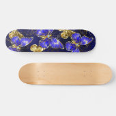 Skateboard Composition avec papillons Sapphire (Horz)