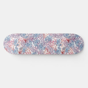 Skateboard Composition de aquarelle sous-marine Série Design 
