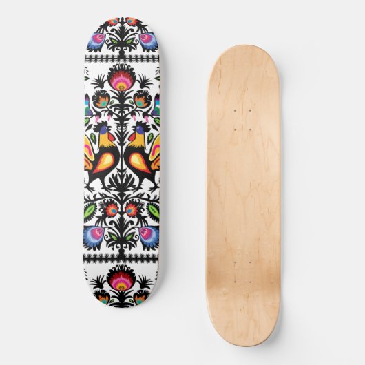 Skateboard Composition du folklore unique (Recto)